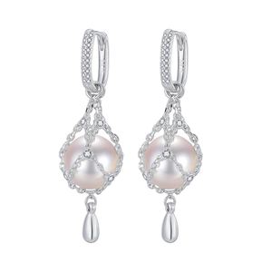 Netted Pearl Drops – 925 sterling silver