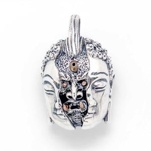Buddha Devil Pendant – 925 sterling silver